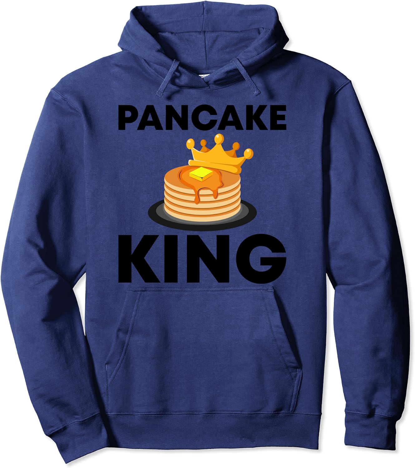 Funny Pancake King Design For Pancake Lover Men Dad Boys